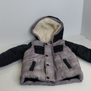 Ben Sherman Gray/Black Coat 12M
